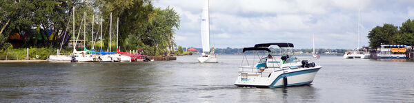 Boat Launched Into Water