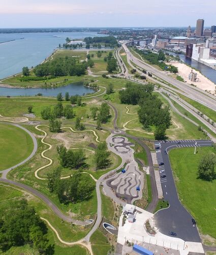 Aerial Photo of Lakeside