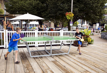Enlarge image: Children Playing Ping Pong