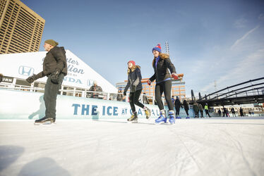 Enlarge image: Girls Skating